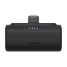 Baseus Compact powerbank 5000 mAh, 20 W, USB-C, fekete