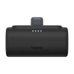 Baseus Compact powerbank 5000 mAh, 20 W, USB-C, fekete