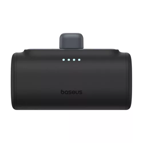 Baseus Compact powerbank 5000 mAh, 20 W, USB-C, fekete