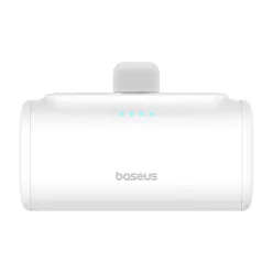 Baseus Compact 5000 mAh 20 W USB-C powerbank, fehér