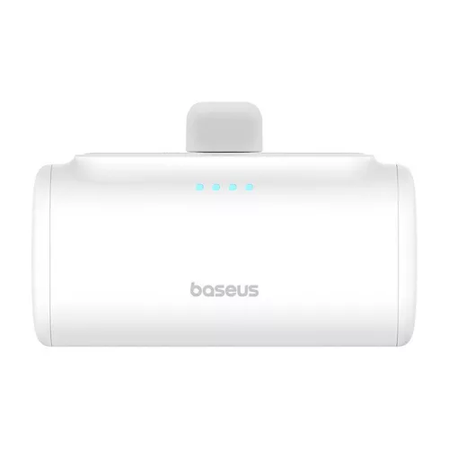 Baseus Compact 5000 mAh 20 W USB-C powerbank, fehér