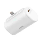 Baseus Compact 5000 mAh 20 W USB-C powerbank, fehér