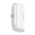 Baseus Compact powerbank, 5000 mAh, 20 W (fehér)