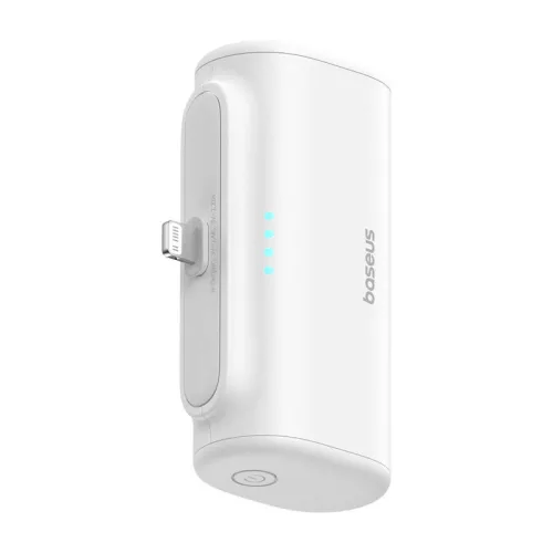 Baseus Compact powerbank, 5000 mAh, 20 W (fehér)