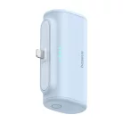 Baseus Compact 5000 mAh 20 W powerbank Lightning-csatlakozóval, kék