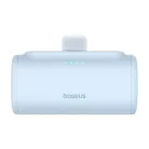 Baseus Compact 5000 mAh 20 W powerbank Lightning-csatlakozóval, kék
