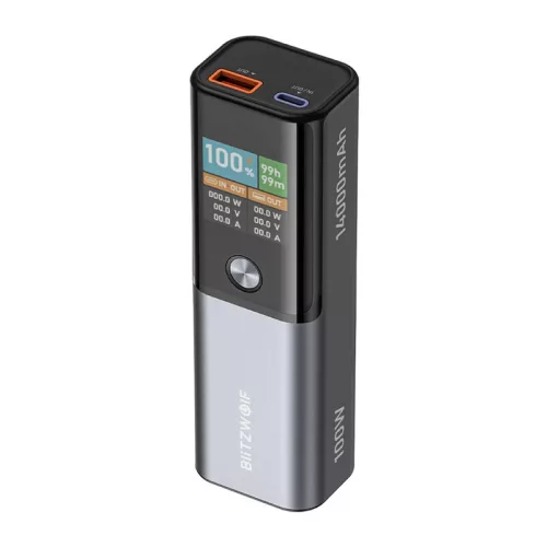 BlitzWolf BW-P23 hordozható akkumulátor, 100 W, 14 000 mAh