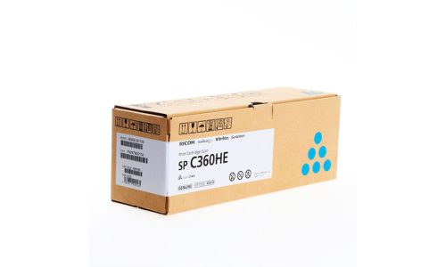 Ricoh SPC360HE kék eredeti toner (408185)