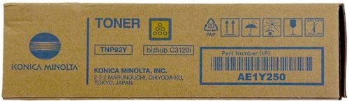Konica Minolta Bizhub C3120 [TNP92Y] sárga eredeti toner