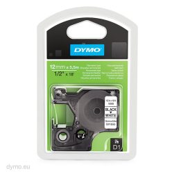   Dymo D1 16959 fehér alapon fekete eredeti feliratozó szalag (S0718060)