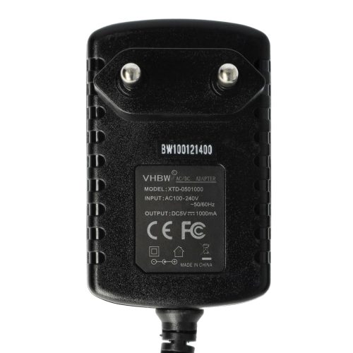 VHBW Töltő Blackberry 8100 Pearl mobiltelefonhoz - 5 V / 1,0 A