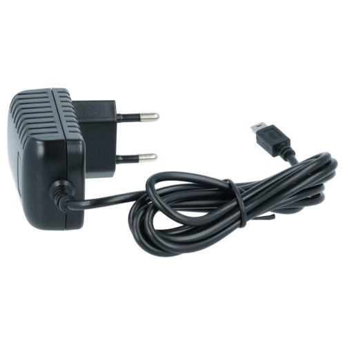 VHBW Mini USB Töltő Mitac Mio, Asus, Creative, E-Ten készülékekhez - 1,0 A / 5 V