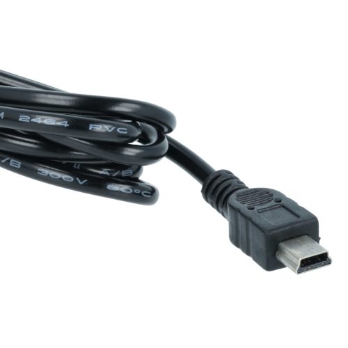 VHBW Autós Töltőkábel Mini USB - 1,0 A