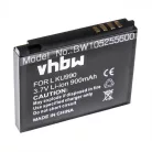VHBW Mobile Phone Battery LG LGIP-580A - 700 mAh 3.7 V Li-Ion