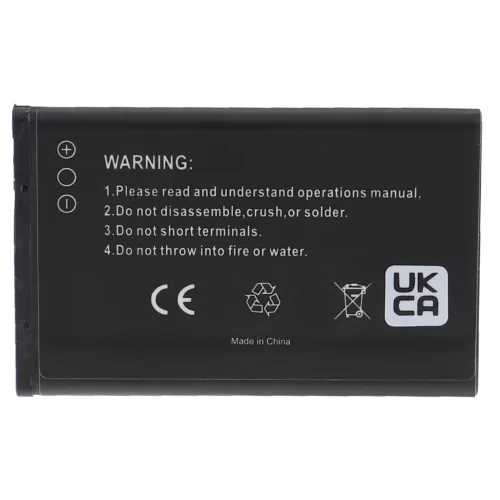 VHBW Mobile Phone Battery for Bea-fon C140/C240, EU001B, S400 EU001W - 600 mAh 3.7 V Li-Ion