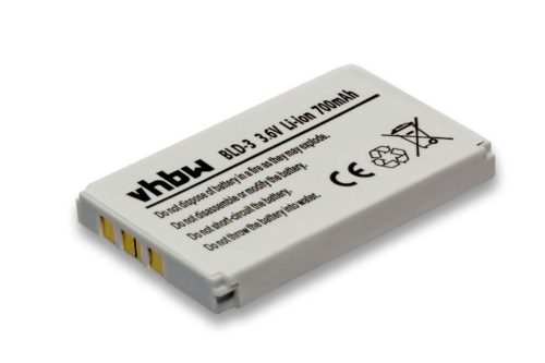 Mobiltelefon akkumulátor  Nokia BLD-3-hoz - 700 mAh 3,7 V Li-Ion