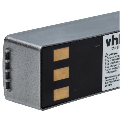VHBW GPS Akku Garmin 011-01451-00, 010-10863-00 - 2200 mAh 3,7 V Li-Ion