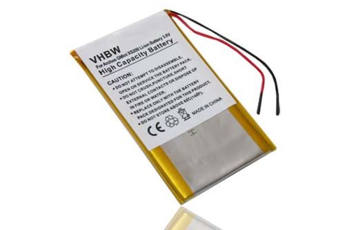MP3-lejátszó akku Archos GMini XS200, XS202, XS202s, XS18s - 1400 mAh 3,7 V Li-Ion