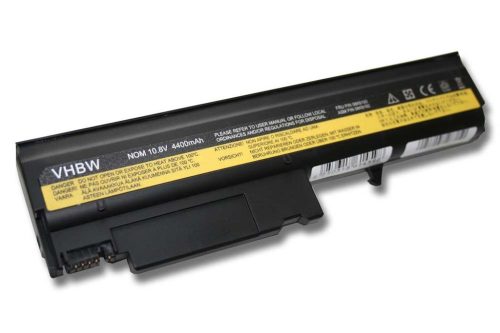 Notebook akkumulátor  IBM 08K8196, 08K8195, 08K8194, 08K8197 - 4400 mAh 10,8 V Li-Ion, fekete