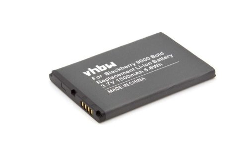 VHBW Mobiltelefon Akku BlackBerry BAT-14392-001, M-S1, ACC14392-001 - 1500 mAh 3,7 V Li-Ion
