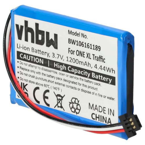 VHBW GPS Akku Maxell ICP553450 Ersatz - 1200 mAh 3,7 V Li-Ion