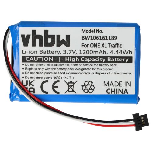 VHBW GPS Akku Maxell ICP553450 Ersatz - 1200 mAh 3,7 V Li-Ion