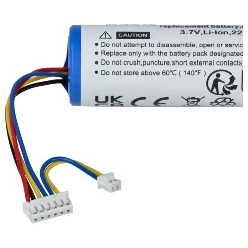 VHBW Hundetrainer Akku 010-10806-01, 010-10806-20, 010-10806-00 - 2200 mAh 3,7 V Li-Ion