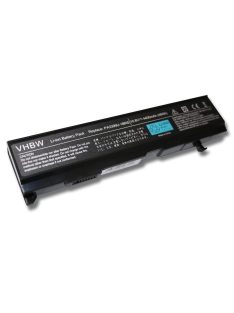   Notebook akkumulátor  Toshiba PA3399U-1BAS, PA3399U-1BRS - 4400 mAh 10,8 V Li-Ion, fekete