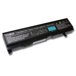   Notebook akkumulátor  Toshiba PA3399U-1BAS, PA3399U-1BRS - 4400 mAh 10,8 V Li-Ion, fekete