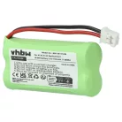 VHBW Vezetékes telefon akku 55AAAHR2BMX, 220382C1, 220436C1, 41AAAH2BMX - 700 mAh 2,4 V NiMH