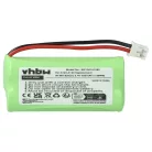 VHBW Vezetékes telefon akku 55AAAHR2BMX, 220382C1, 220436C1, 41AAAH2BMX - 700 mAh 2,4 V NiMH