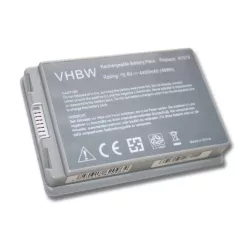   VHBW Notebook Battery Apple A1148, A1045, A1078, M9325 - 4400 mAh 10.8 V Li-Ion, anthracite gray