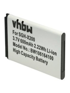   Mobiltelefon akkumulátor  Samsung AB043446LA, AB043446BC, AB043446BE - 600 mAh 3,7 V Li-Ion