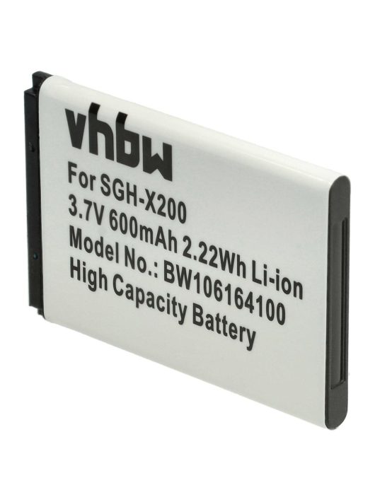 Mobiltelefon akkumulátor  Samsung AB043446LA, AB043446BC, AB043446BE - 600 mAh 3,7 V Li-Ion