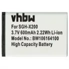VHBW Mobile Phone Battery for Samsung AB043446LA, AB043446BC, AB043446BE - 600 mAh 3.7 V Li-Ion