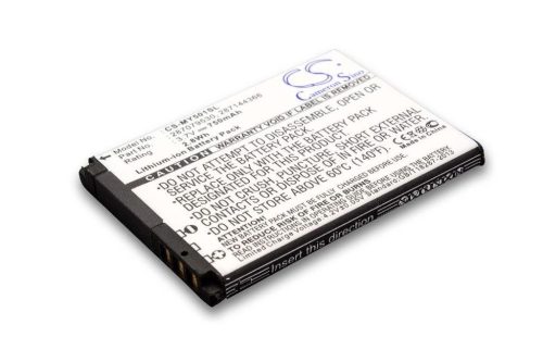 Mobiltelefon akku Sagem 194/07 SN4, 287079530, 252636053, 252785306 - 750 mAh 3,7 V Li-Ion - Okostelefon akku