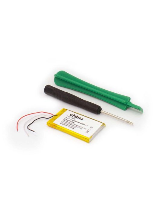 MP3-lejátszó akku Apple 616-0223, 616-0224 - 400 mAh 3,7 V Li-polymer