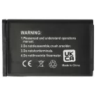 VHBW Mobile Phone Battery for LG GM205, KP100, KP105, KP106 Ruby, KP130, KP170, KP210 Aries, KP215 Scorpius, KP230