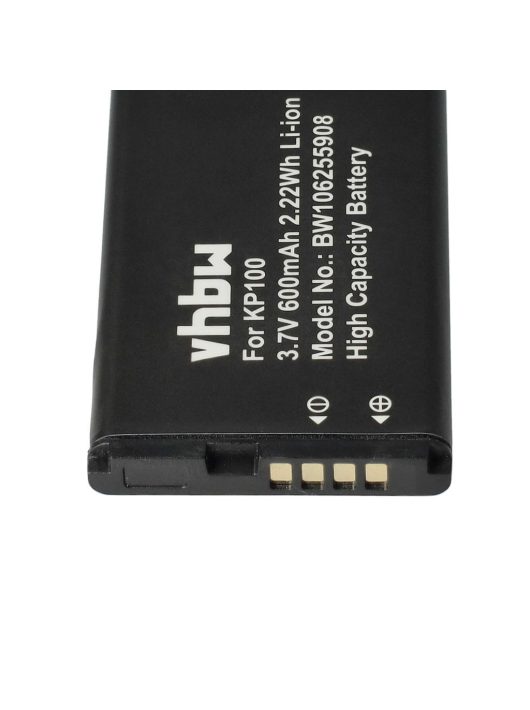 Mobiltelefon akkumulátor  LG IP-430a-hoz - 600 mAh 3,7 V Li-Ion