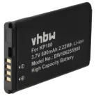 VHBW Mobile Phone Battery for LG IP-430a - 600 mAh 3.7 V Li-Ion