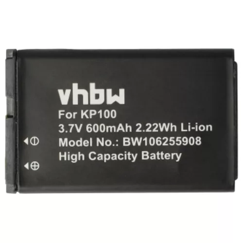 VHBW Mobile Phone Battery for LG IP-430a - 600 mAh 3.7 V Li-Ion