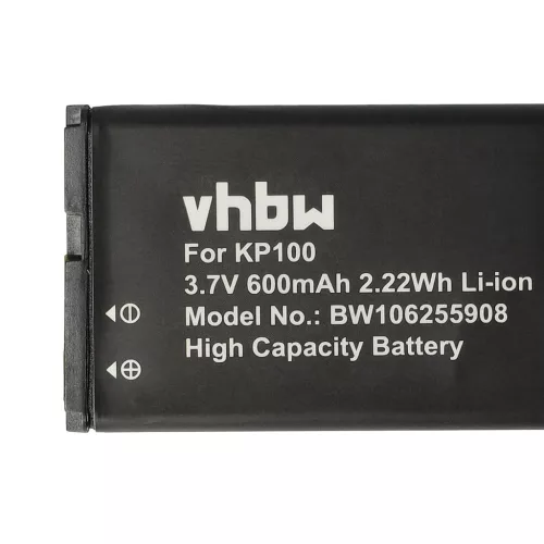 VHBW Mobile Phone Battery for LG IP-430a - 600 mAh 3.7 V Li-Ion