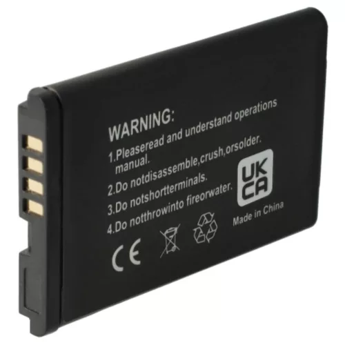 VHBW Mobile Phone Battery for LG IP-430a - 600 mAh 3.7 V Li-Ion