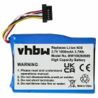 VHBW GPS Akku Acer, Typhoon, Yakumo - 1000 mAh 3,7 V Li-Ion