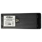 VHBW Radioakku Motorola NTN7143B, NTN7143C, NTN7143A, NTN7143 - 1800 mAh 7,5 V NiMH + Gürtelclip