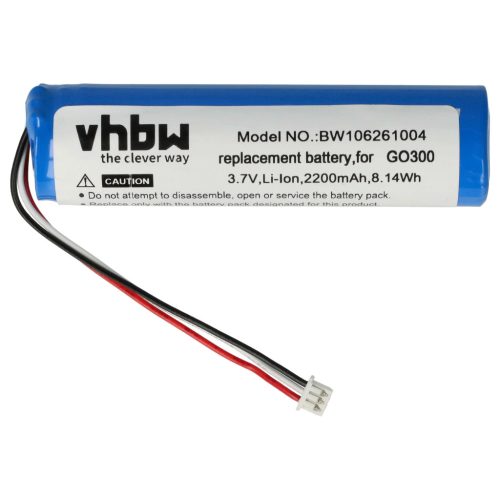 VHBW GPS Akku VF5 - 2200 mAh 3,7 V Li-Ion