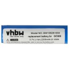 VHBW GPS Akku VF5 - 2200 mAh 3,7 V Li-Ion