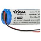 VHBW GPS Akku VF5 - 2200 mAh 3,7 V Li-Ion