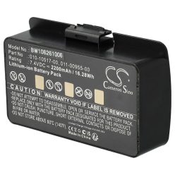   VHBW GPS Akku 010-10517-00, 010-10517-01, 011-00955-00, 01070800001 - 2200 mAh 7,4 V Li-Ion