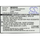 VHBW Mobile Phone Battery for Asus 07G0166B3450, SBP-09 - 1300 mAh 3.7 V Li-Ion - Smartphone Battery